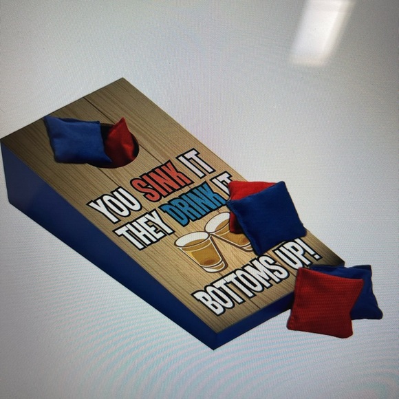 Mini Cornhole Drinking Game- Brand New in 📦 - Picture 2 of 2